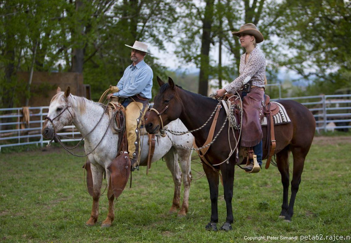 Cowgirl Pferd Bosal Rope Kathy Quiggle The Whole Horse